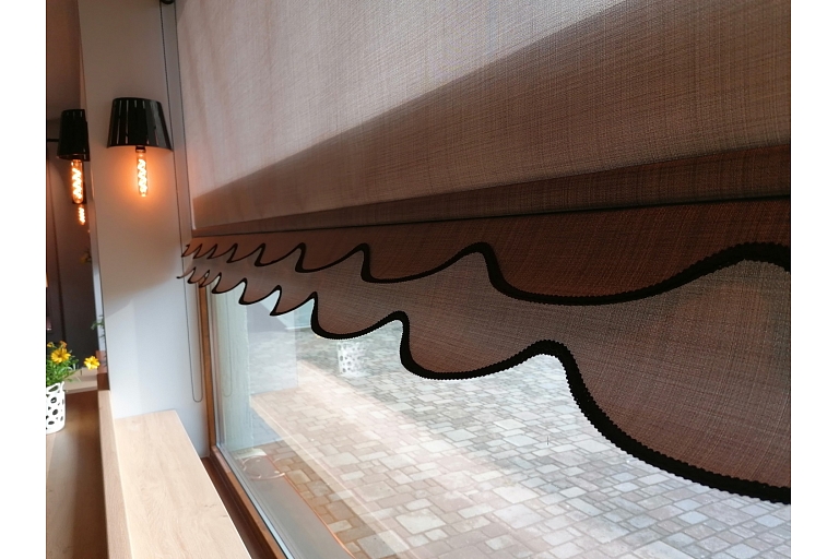 Декоративные рулонные шторы