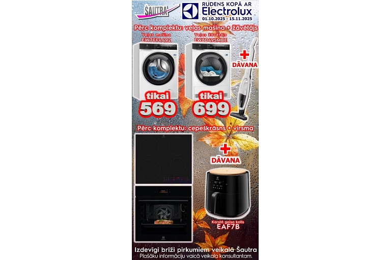 Rudens kopā ar Elektrolux