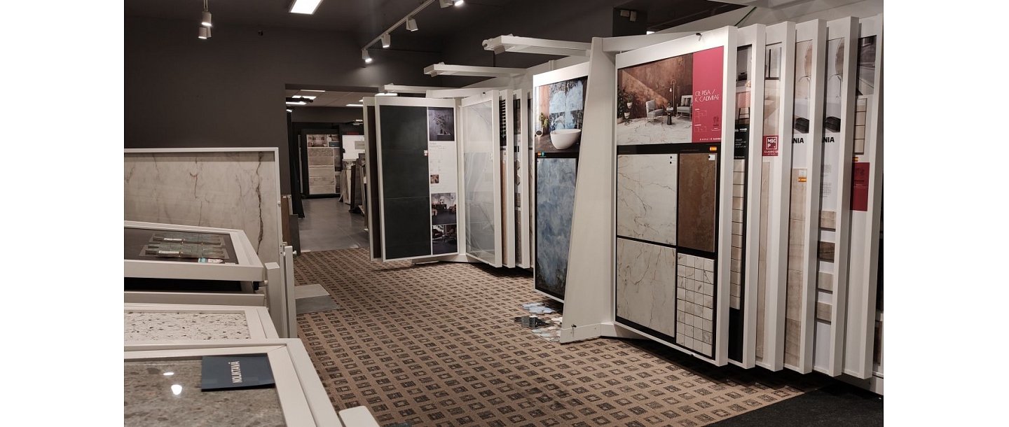 Salon exposure tiles