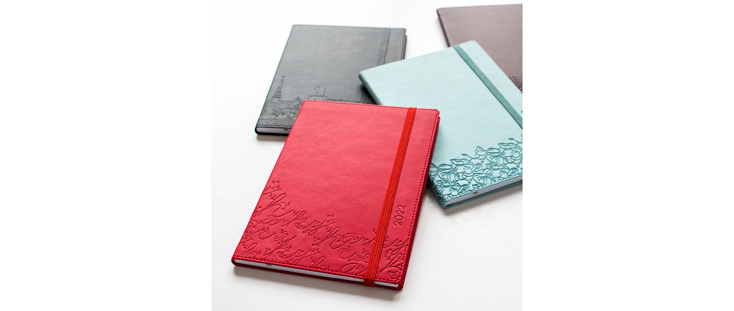 Red A5 planner