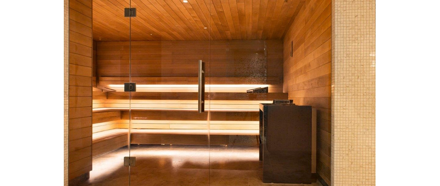 Construction of sauna LATINWEST