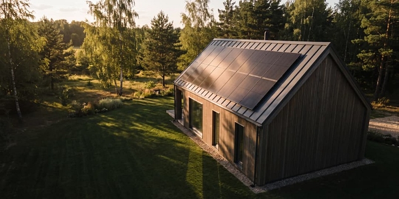 Solar panel installation