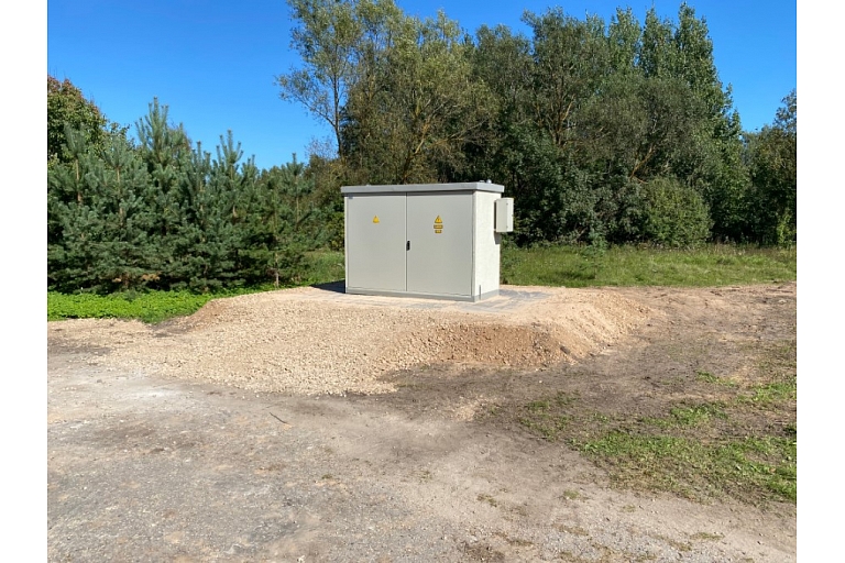 20kV connection to the sawmill