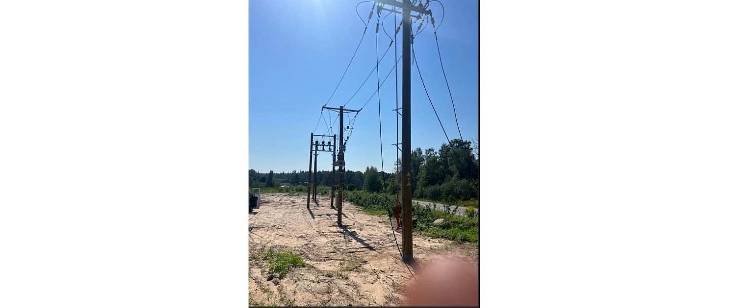 Electrical assembly for the solar park