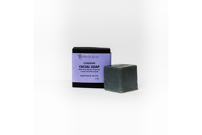 Facial cleansing soap