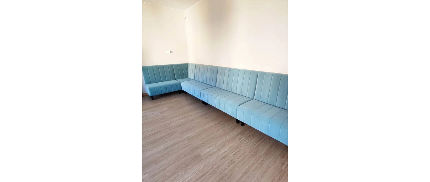 A sofa according to an individual project