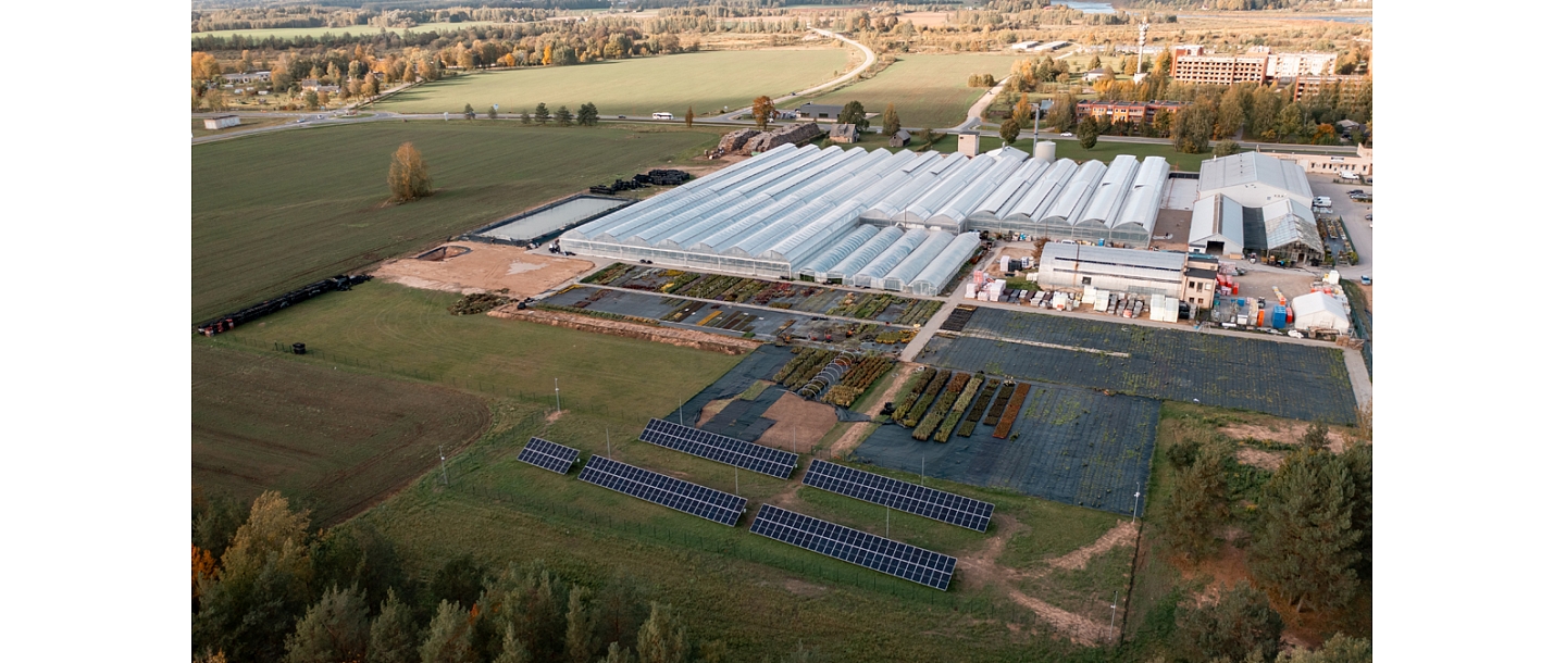 Construction of solar panel system stations