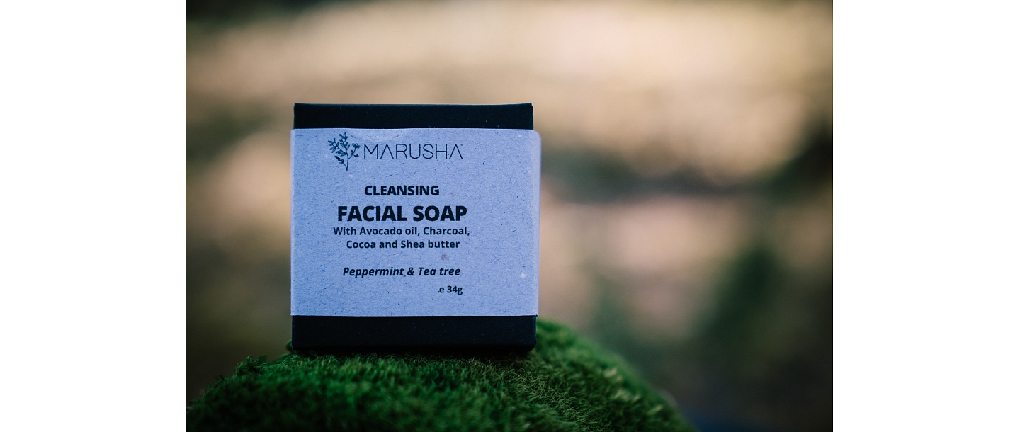 Facial cleansing soap