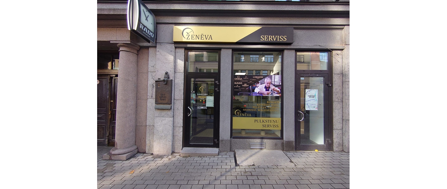 "Geneva", watch service-repair center