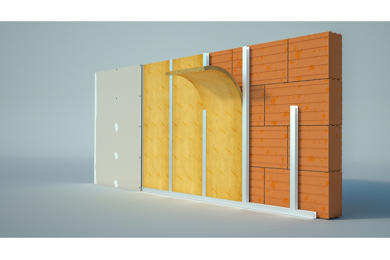 Energy-saving wall system