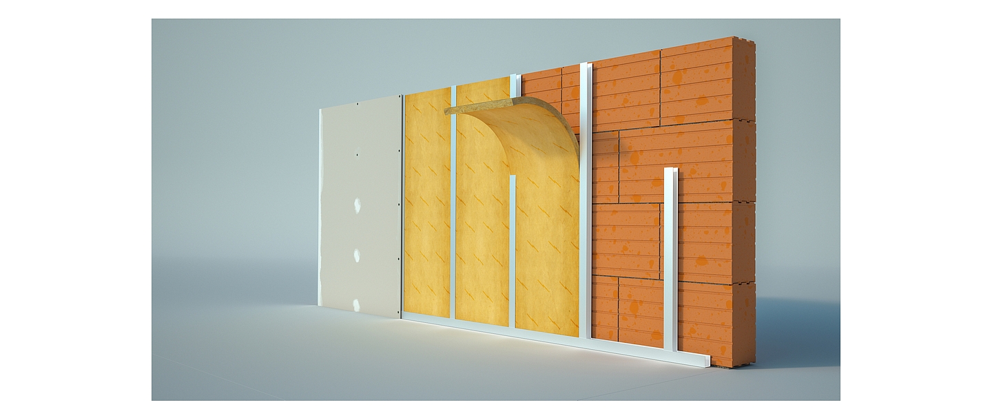 Energy-saving wall system