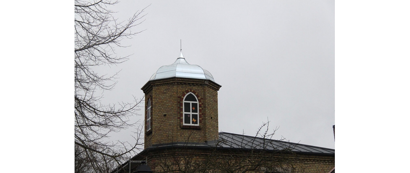 Church dome restored