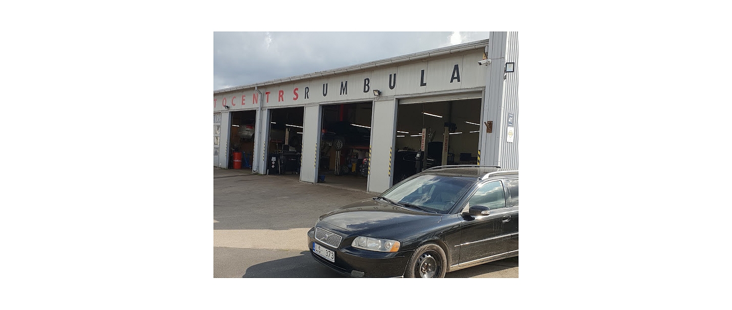 Здание технического обслуживания SKA Auto Latvia