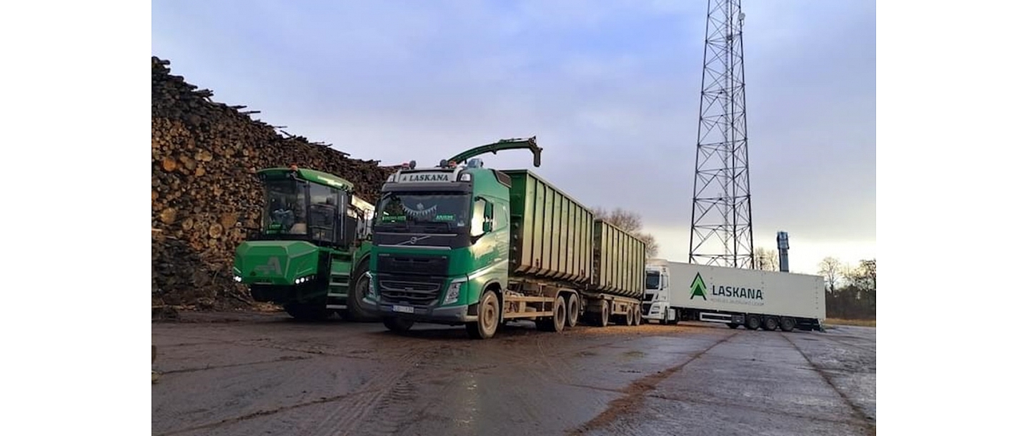 wood chip transportation