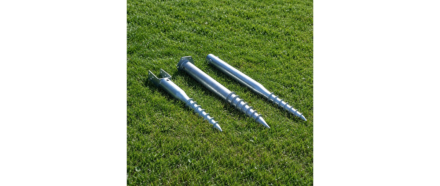 Screw piles and supports