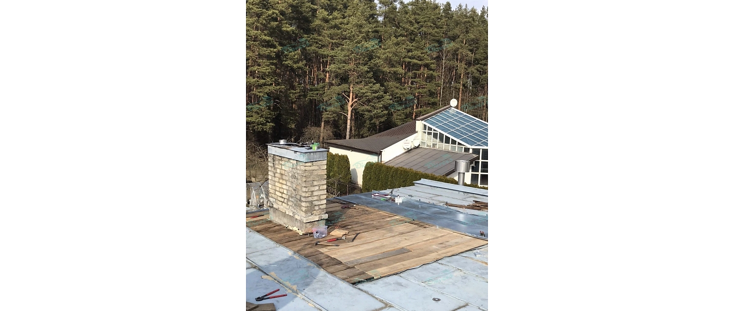 Chimney connection repair