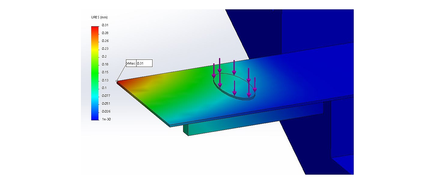Steel structure design and load calculation
