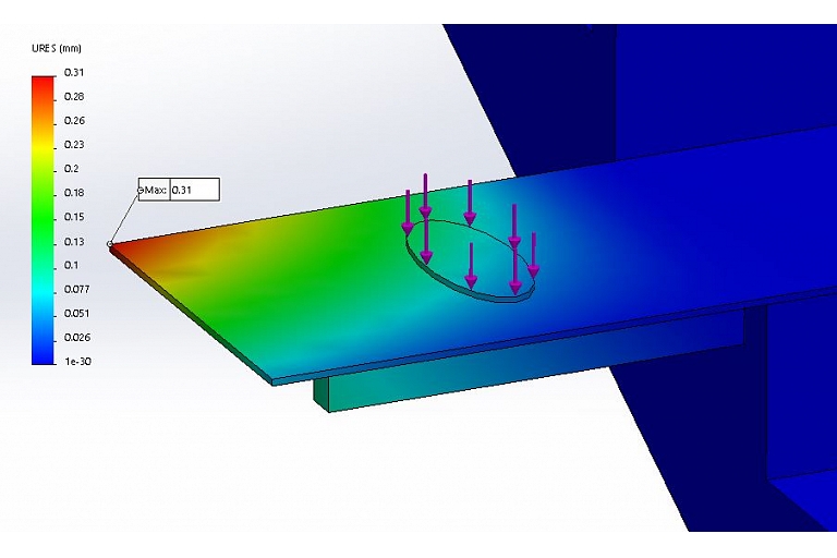 Steel structure design and load calculation