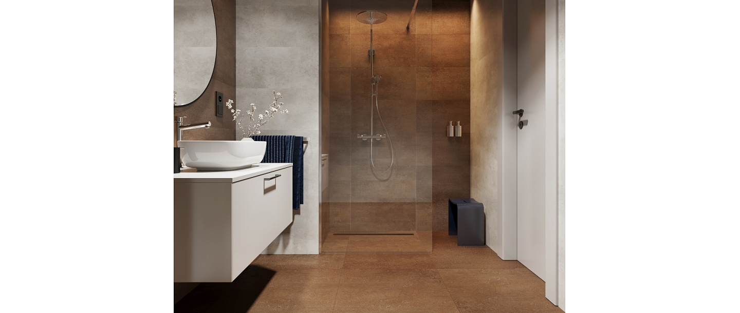 SPC Flizes paneli Sienam Concrete_Beige 2