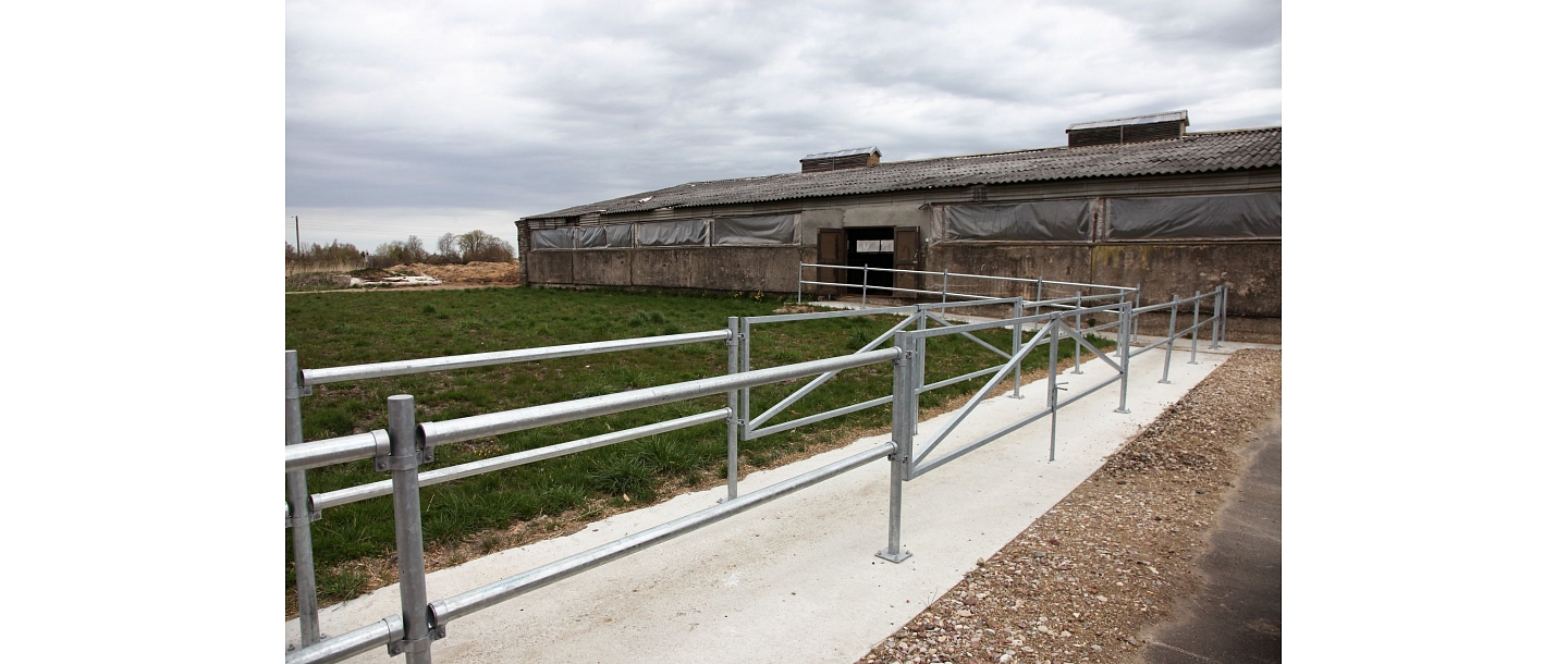 Dairy factory in Kurzeme