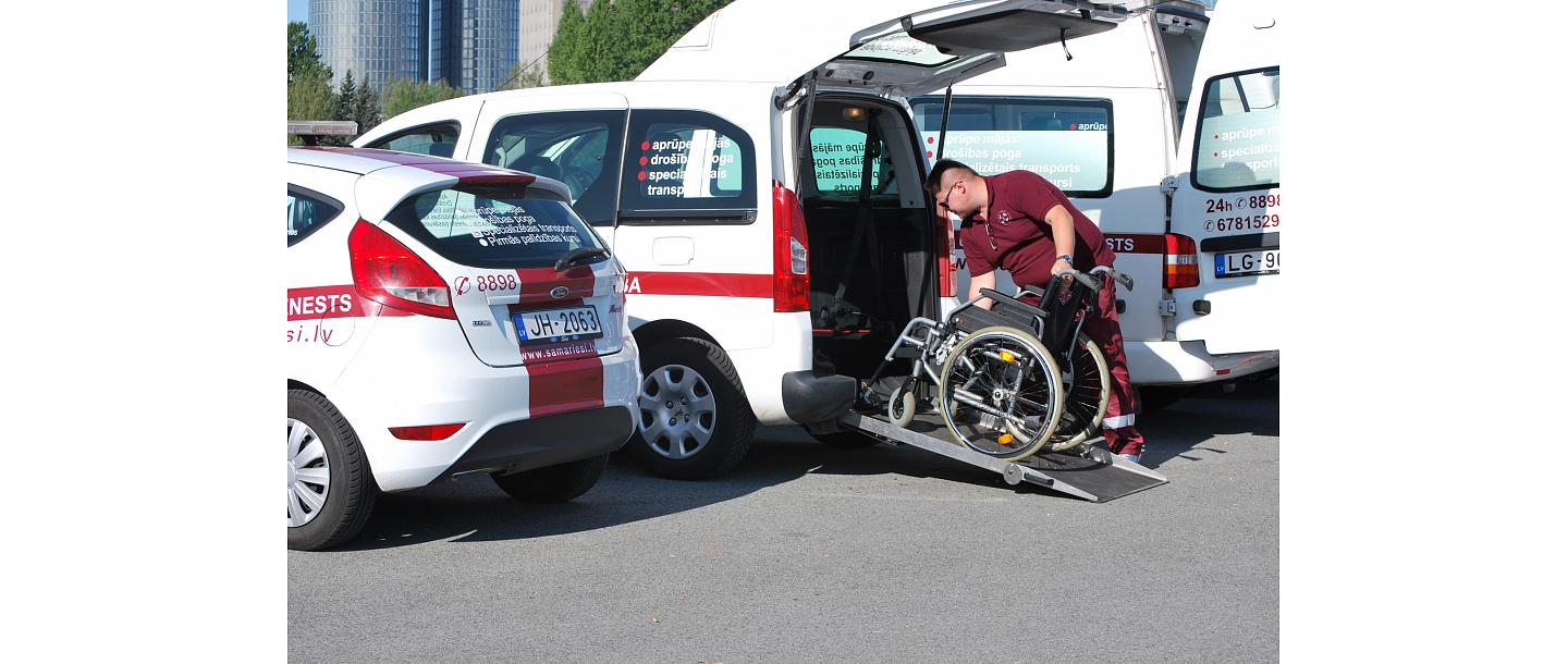 Specialized transport for disabled people