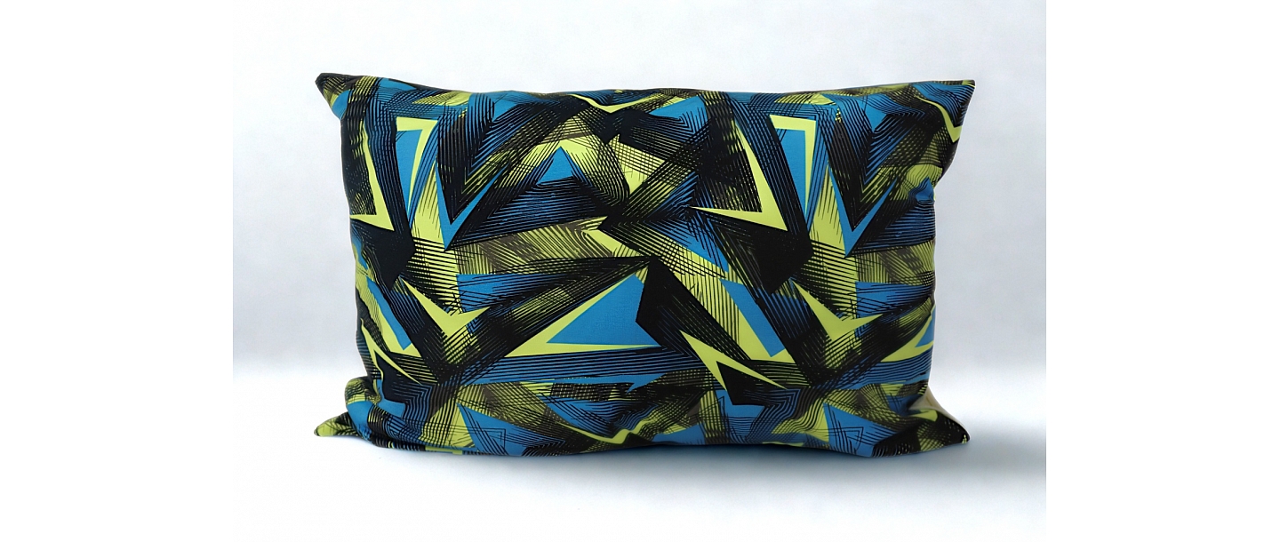 Pillowcase 50x70 knitwear, geometric abstract