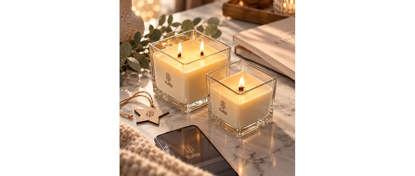 Printed candles