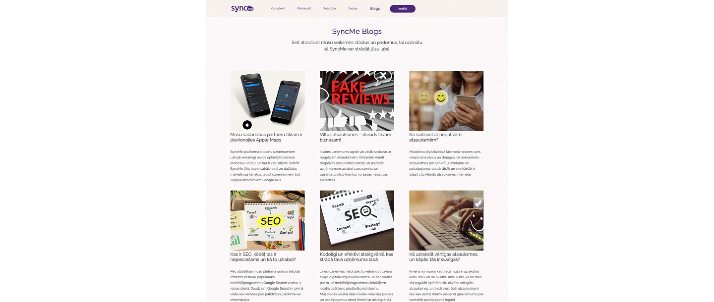 Syncme blogs