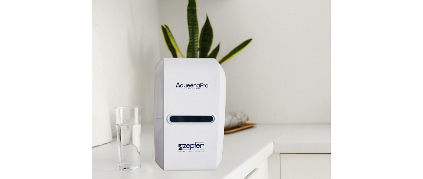 Clean and healthy water with the AqueenaPro purification system