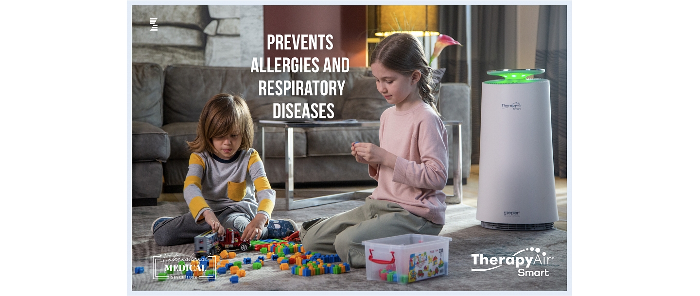 Pure airTherapyAir Smatr, life without allergies, air quality, live healthy