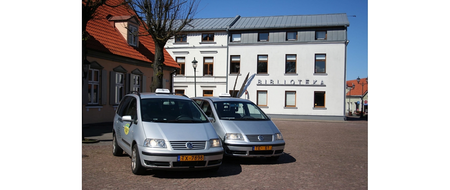 Calling a taxi in Ventspils