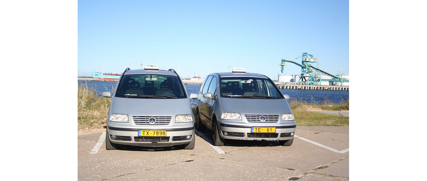 Taxi from the airport to Ventspils