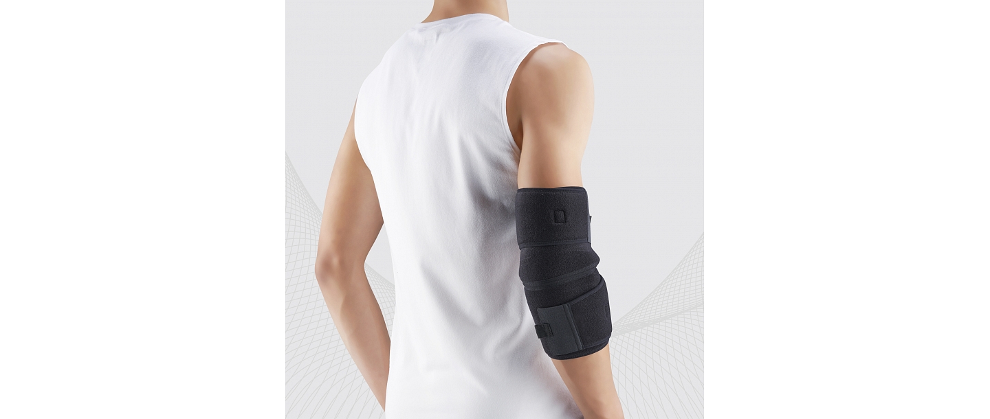 neoprene bandage for fixation of the elbow joint