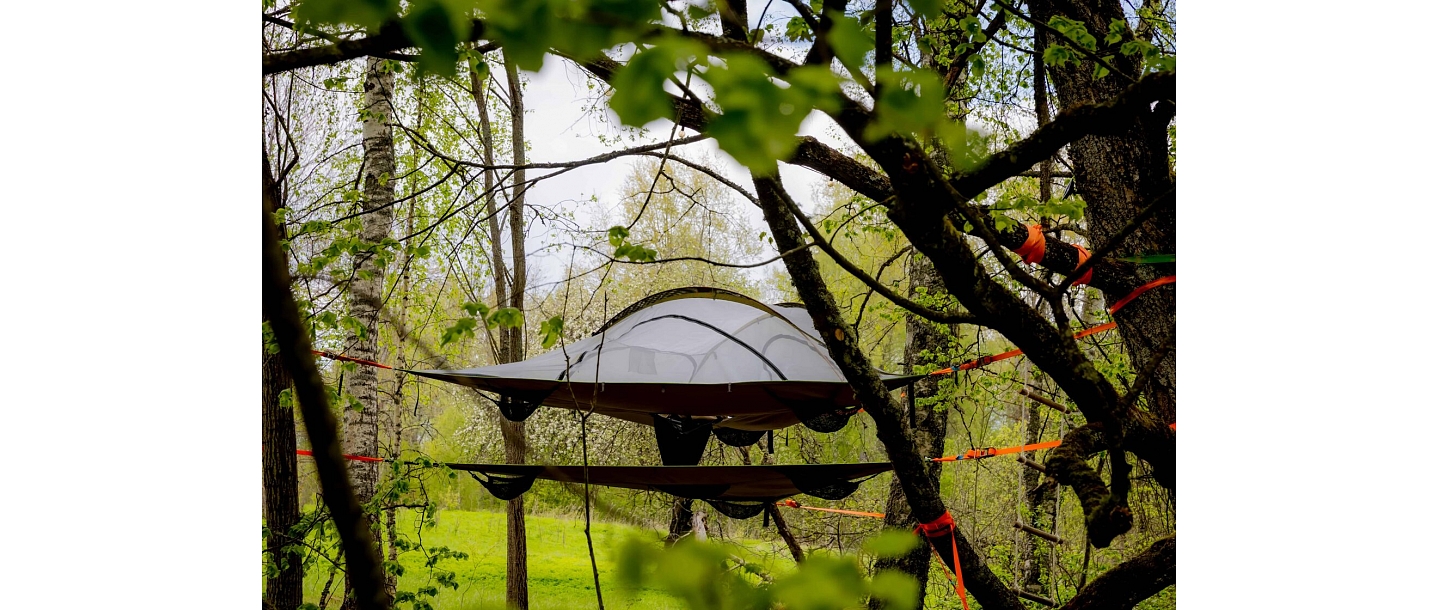 Палатка в Лиепае