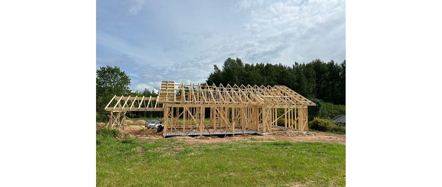 Koka karkasa māja