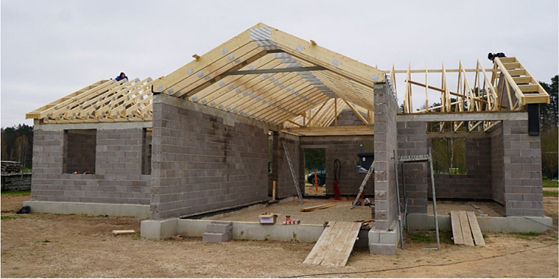 Монтаж крыш