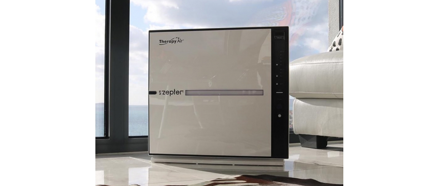 Therapy Air from Zepter purifies the air in your home and office