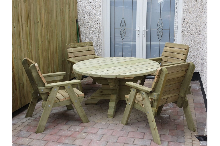 Table and chairs