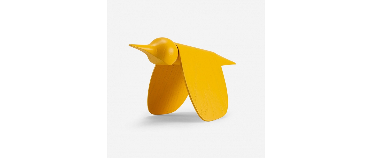 Wooden bird decor