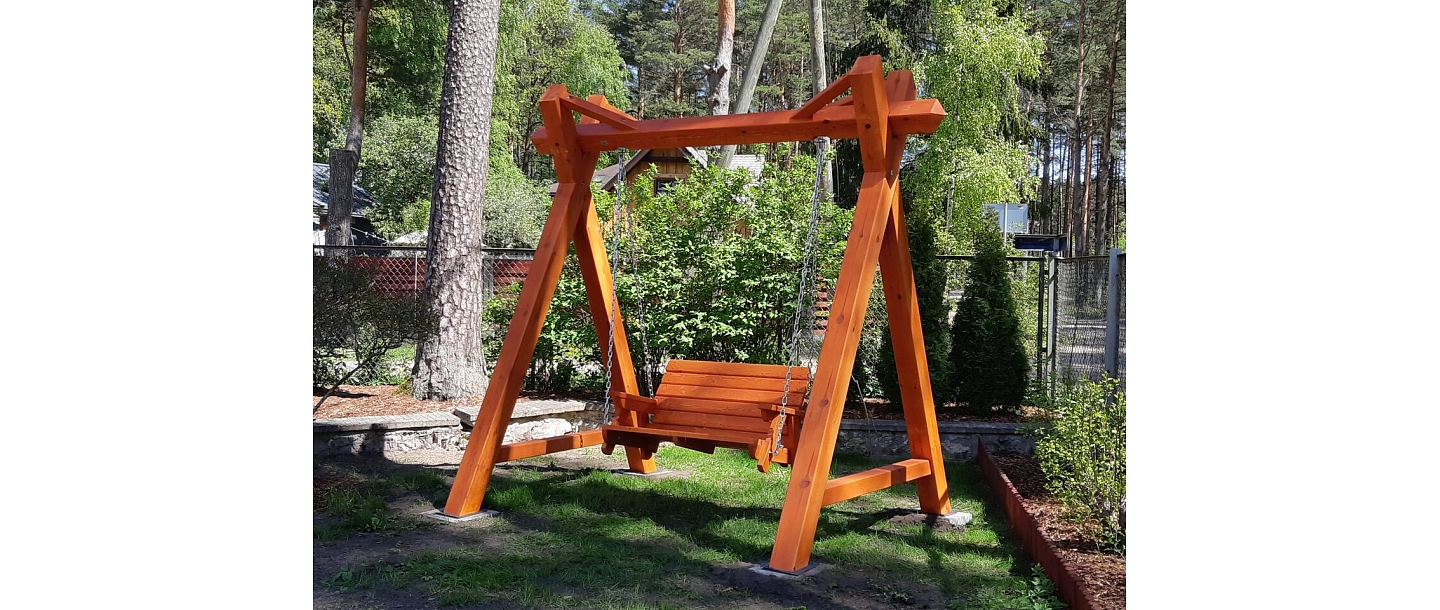 Wooden swings