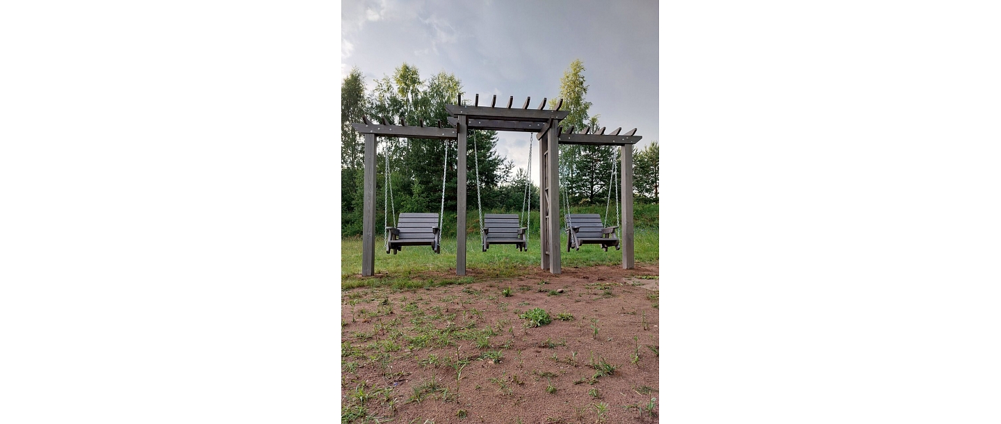 Wooden swings