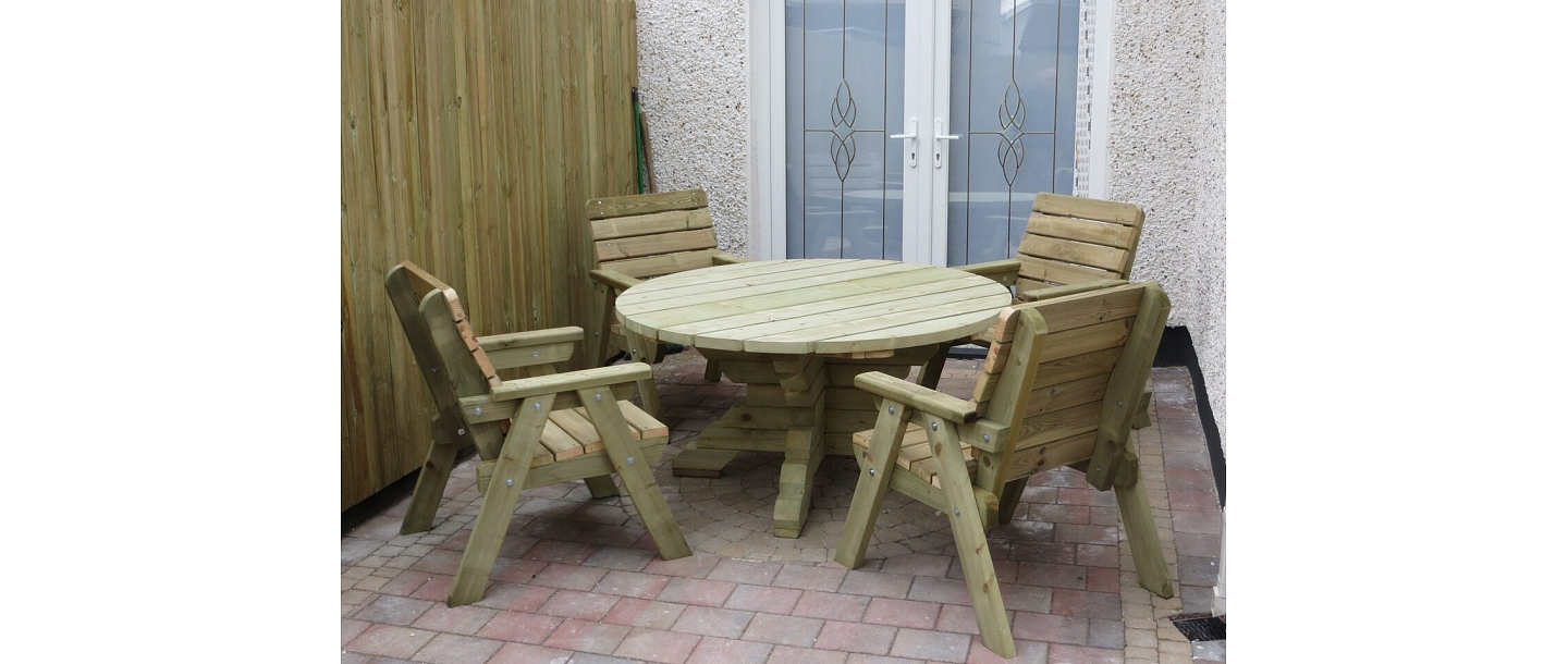 Table and chairs