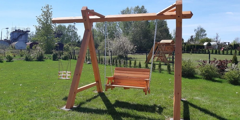 Wooden swings