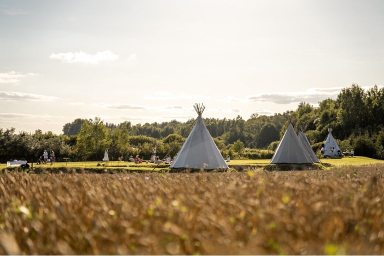 Tipi Village Nomadic Homes place for retreats