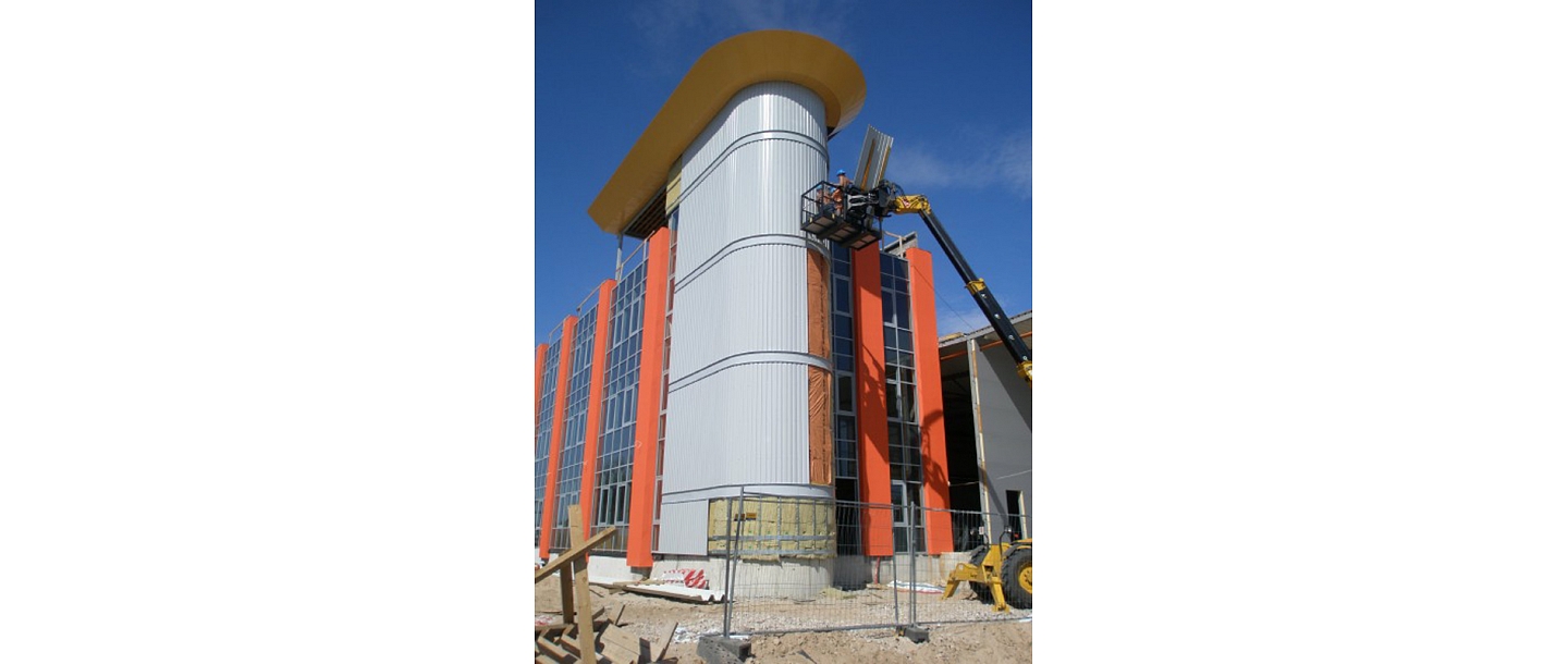 Finishing works, facade insulation