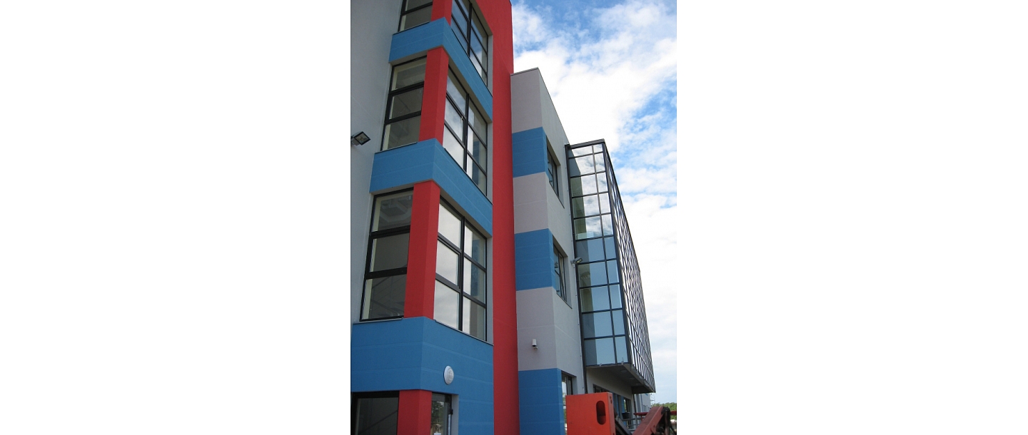 Carrying out external finishing works