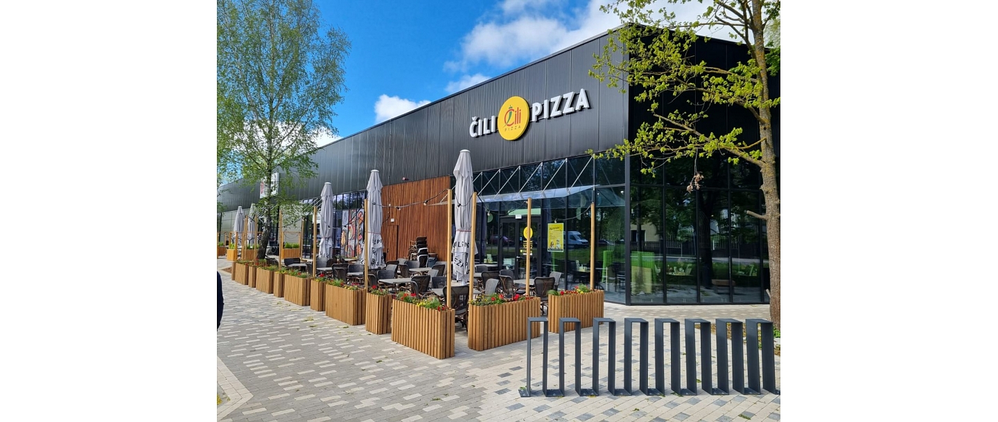 Trade center, Ziepniekalns, Riga