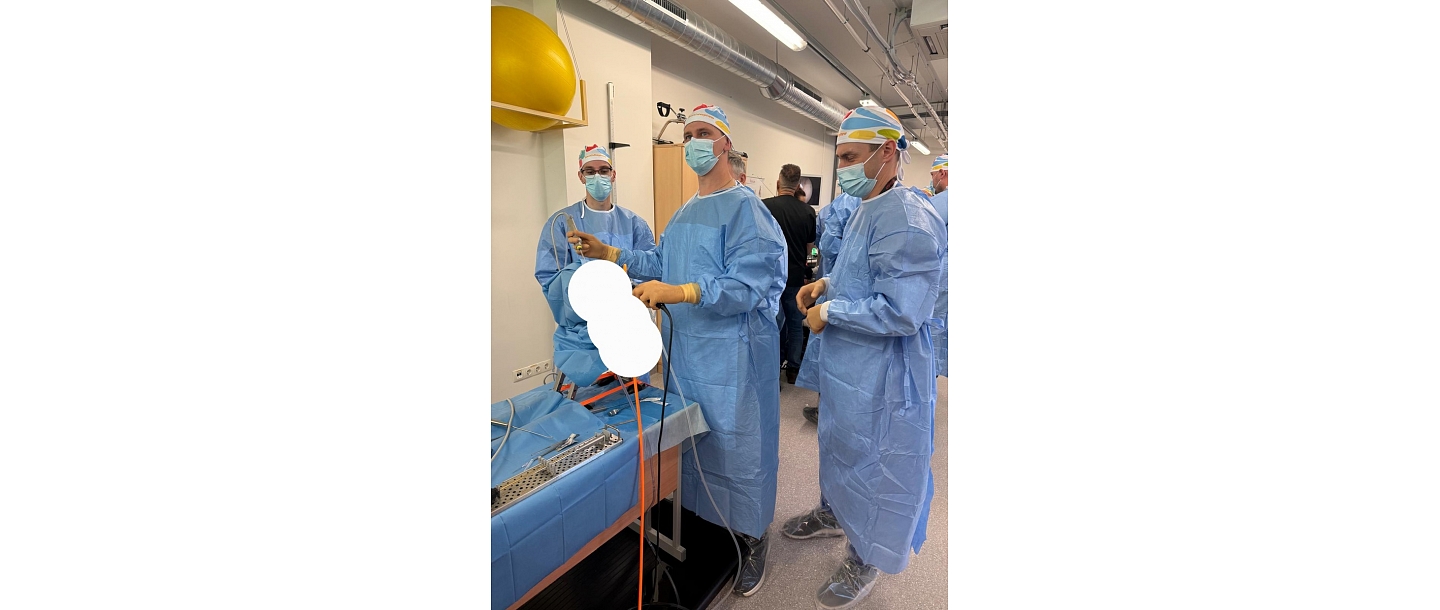 Dr. Arnis Barks, private practice in traumatology and orthopedics 