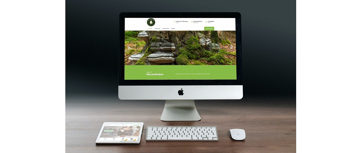 TOP Design designed a landscape and landscaping company website