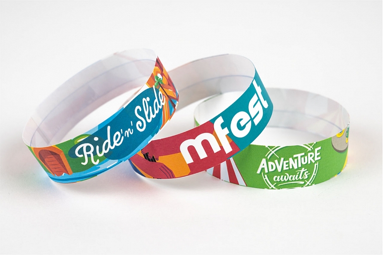 Tyvek bracelets